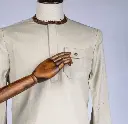 Costume Africain Braquet simple longue mache poignee machette